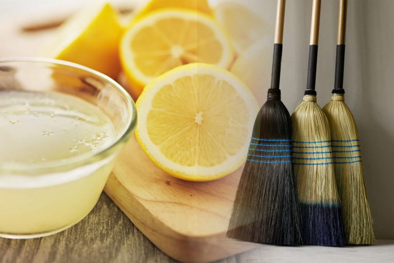 A turnat zeamă de lămâie pe mătura din casă, iar efectul a uimit-o total. Trucul genial care-ți face viața mai ușoară