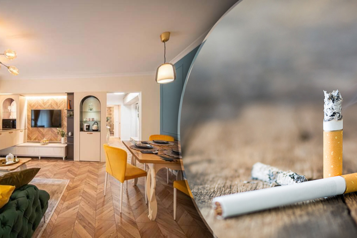 Amestecul puternic care elimină mirosul de țigară din locuință