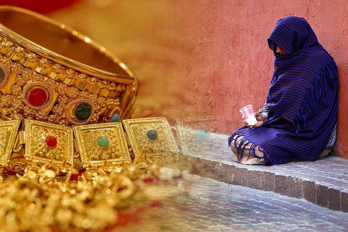 Averea uluitoare pe care a strans-o cel mai bogat cersetor din lume. Este milionar, dar continua sa primeasca pomana