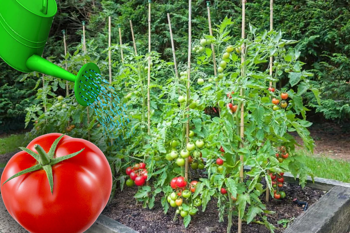 Când se udă roșiile