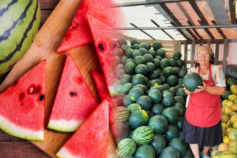 Cât costă pepenii de Dăbuleni în piețele din România. Prețul nu este pentru orice buzunar