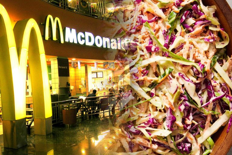 Ce conține de fapt salată Coleslaw de la McDonald’s. Nu mulți știu asta