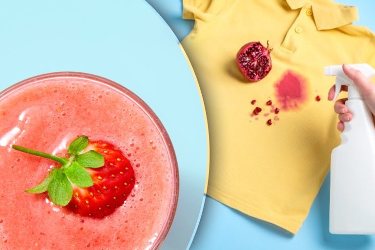 Cu ce să cureți petele de suc. Remediul ieftin este la îndemâna oricui și face minuni