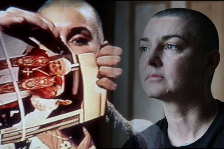 De ce a rupt Sinead O’Connor poza Papei. Mulți au taxat-o atunci pentru acest gest