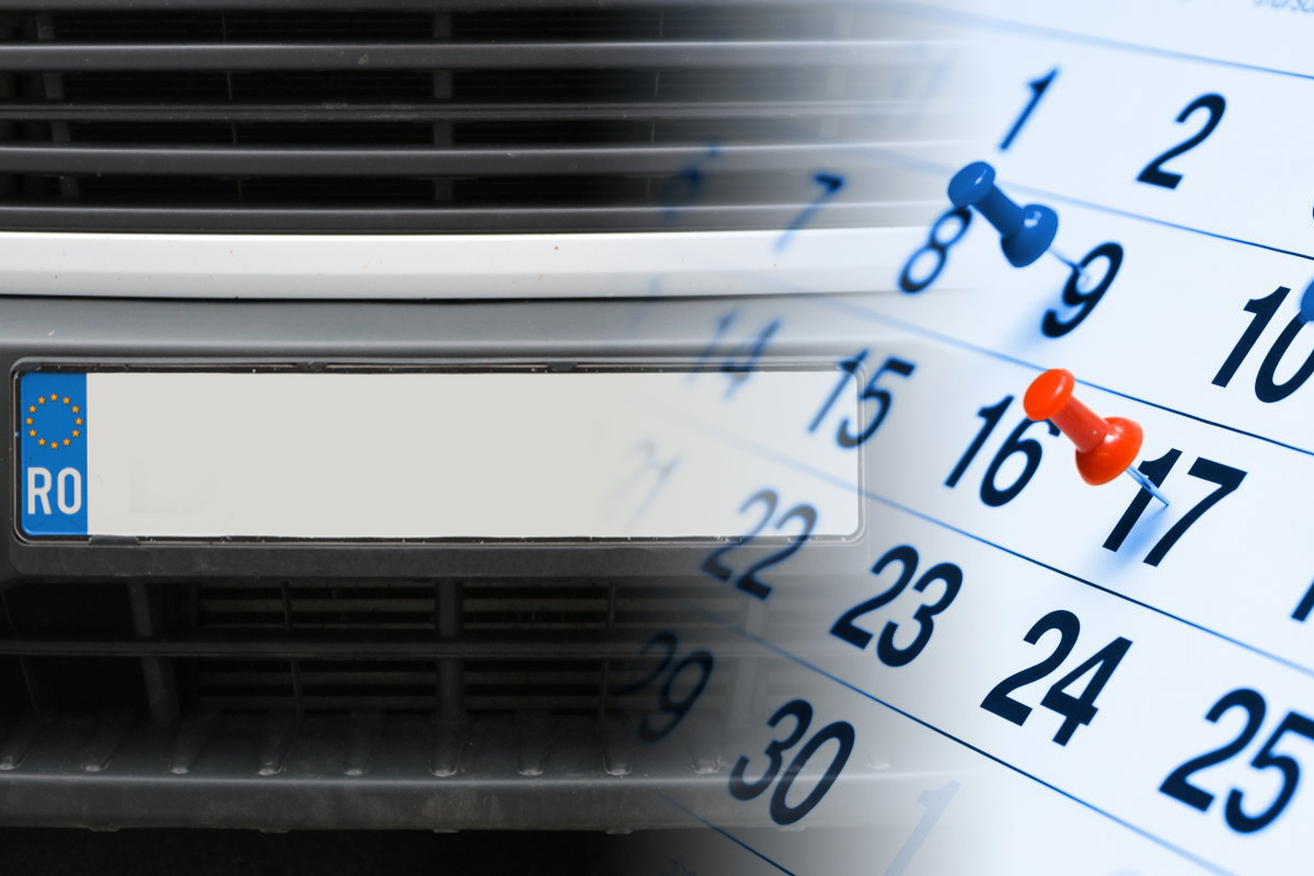 În cât timp se eliberează numerele de înmatriculare în 2023
