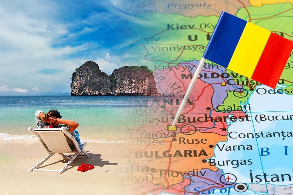 Plaja din România care arată ca în Thailanda