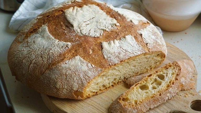 Pâine de casă fără frământare. Secretul pentru un miez pufos și foarte gustos, doar marii bucătari știu asta