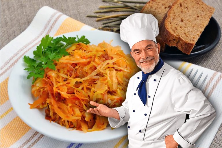 Ingredientul deosebit pe care să-l adaugi în varza călită. Așa iese foarte delicioasă, rețeta lui Radu Anton Roman te va cuceri pe loc