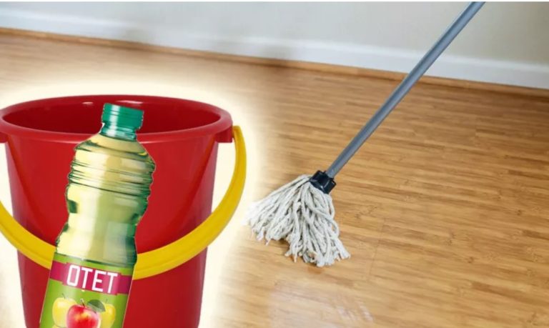 De ce să pui oțet în găleata cu apă, când ștergi podeaua. Metoda uimitoare pe care o vei folosi mereu
