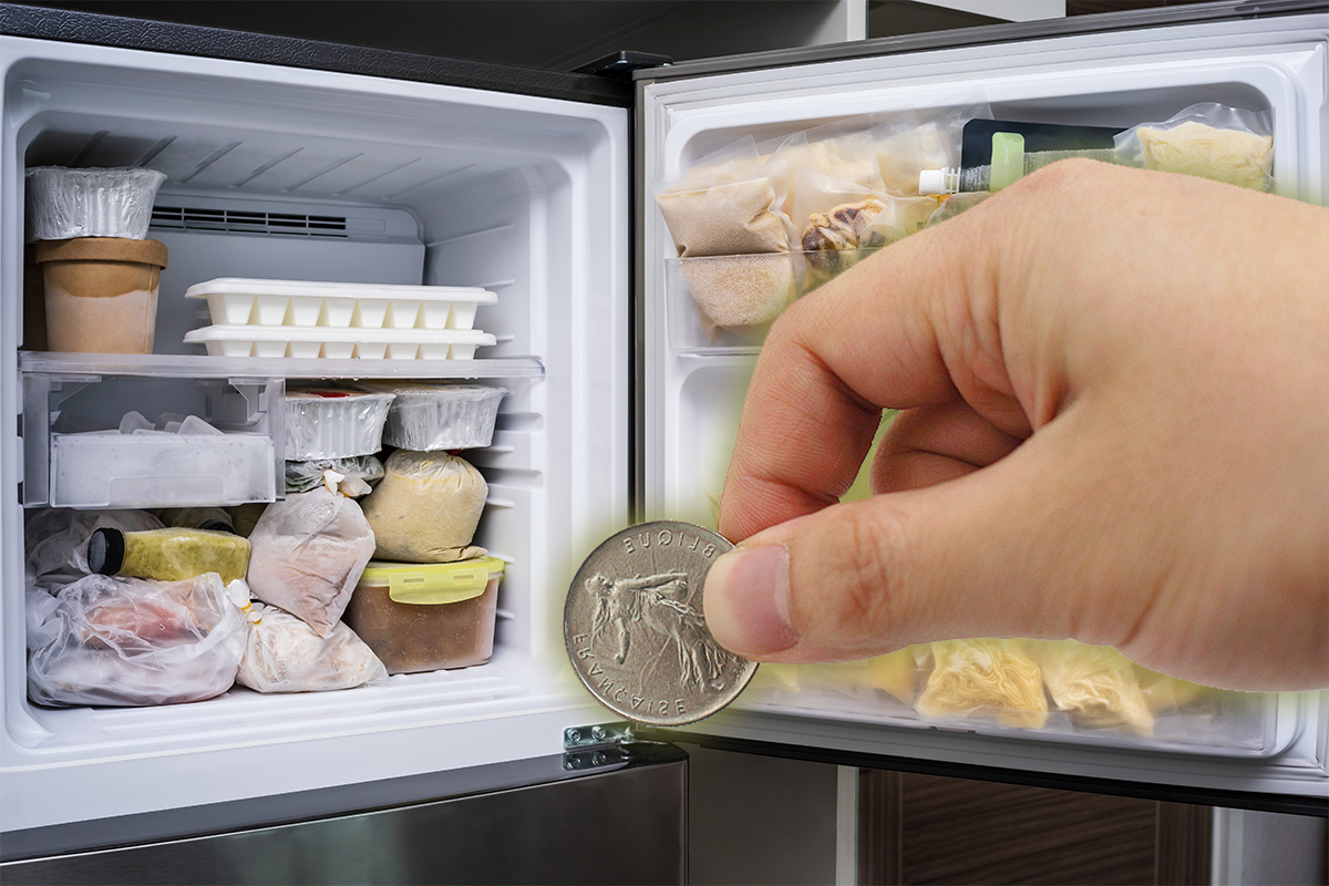 De ce să pui o monedă în congelator, de fapt