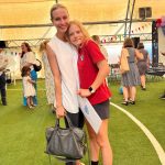 Andreea Perju și fiicele ei