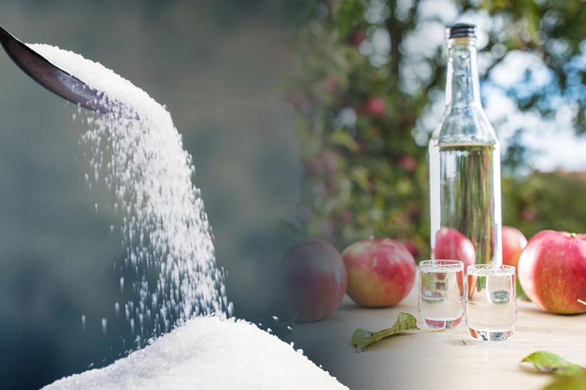 Cât zahăr se pune la țuica de mere