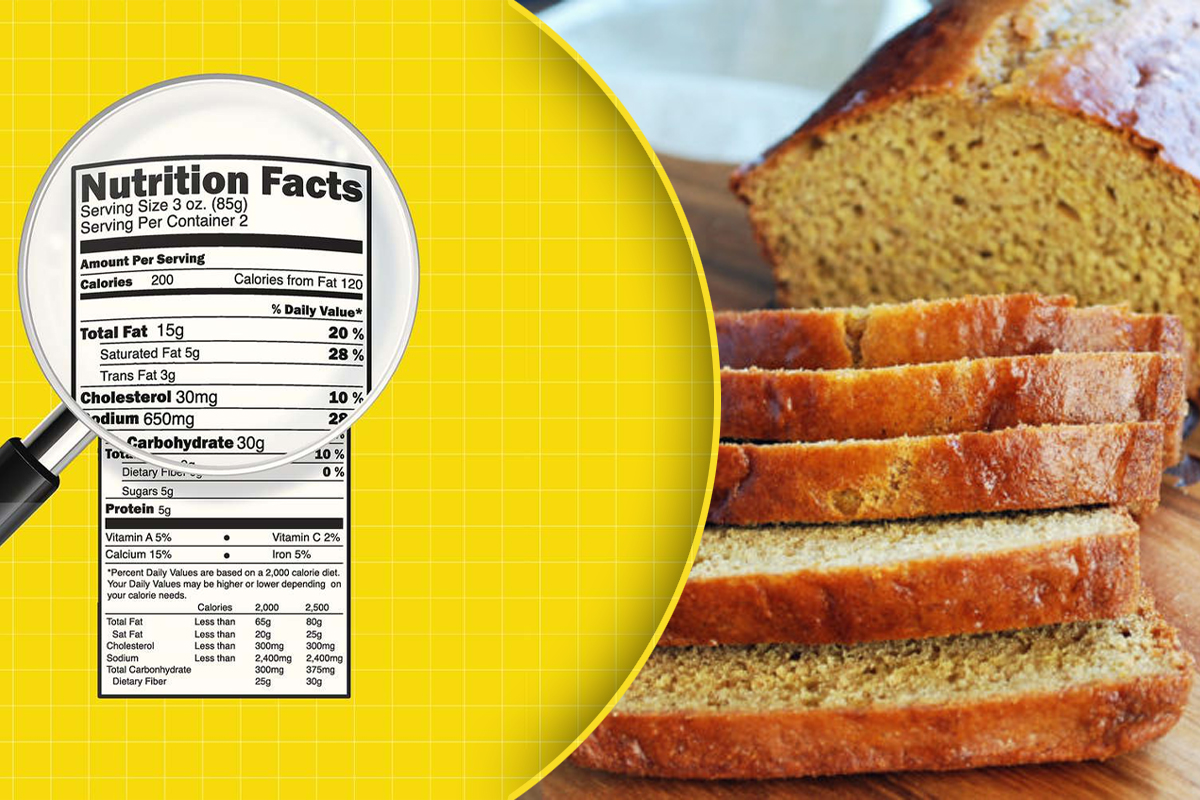 Câte calorii are o felie de pâine graham