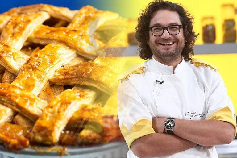 Ce să adaugi peste plăcinta cu mere la final. Ingredientul secret, dezvăluit de chef Florin Dumitrescu