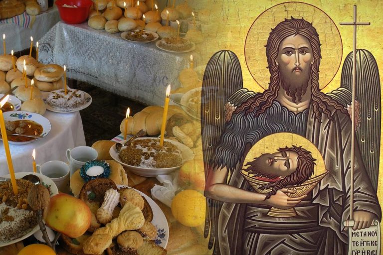 Ce se dă de pomană de Tăierea Capului Sfântului Ioan Botezătorul 2023. Alimentele care nu trebuie să lipsească din pachetele pe care le împarți