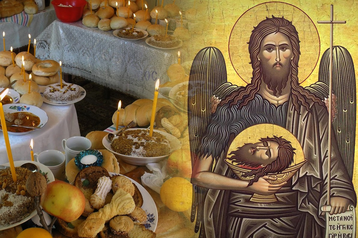 Ce se dă de pomană de Tăierea Capului Sfântului Ioan Botezătorul 2023