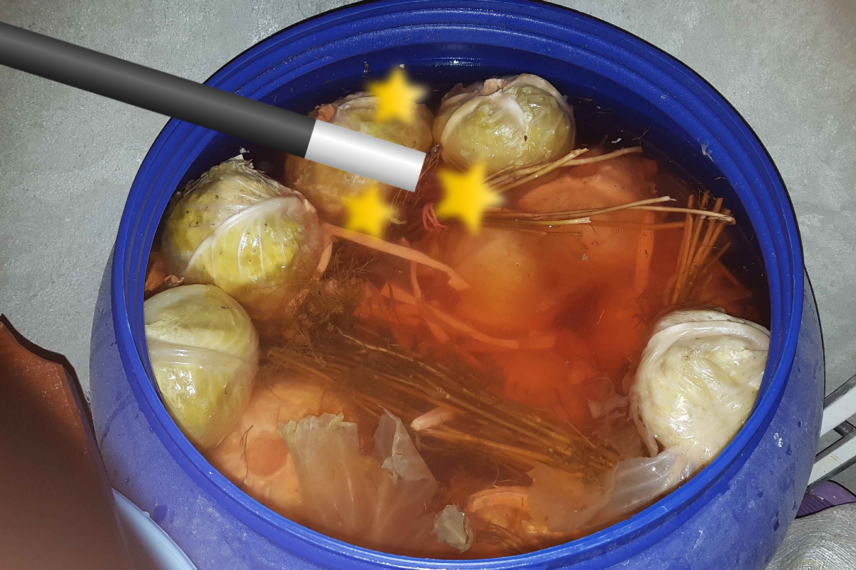 Ingredientul secret pe care să-l pui în butoiul cu varză murată. Schimbă tot gustul, maramureşencele îl folosesc de ani buni