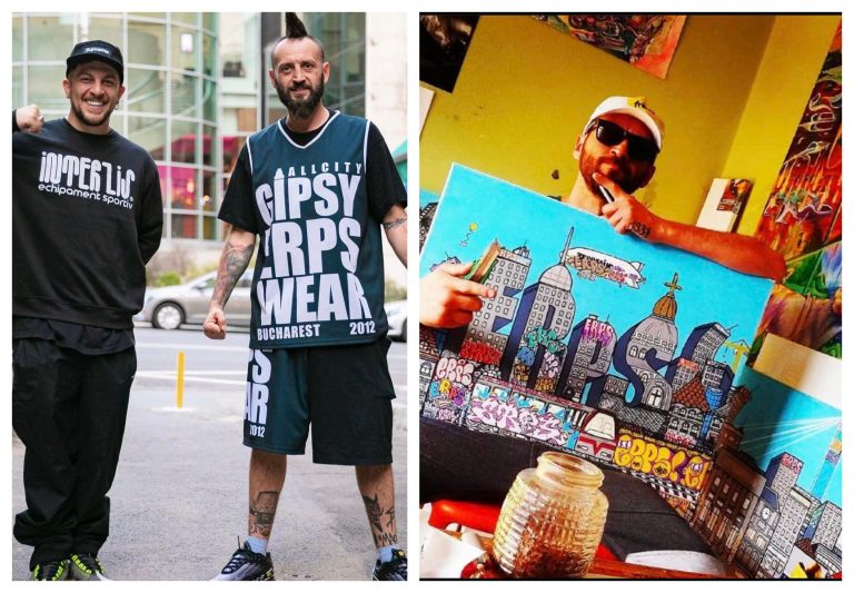 Cine este ERPS, primul graffer din România. „Sfătuiesc lumea să investească în tablouri, să susțină mișcarea hip-hop” VIDEO EXCLUSIV
