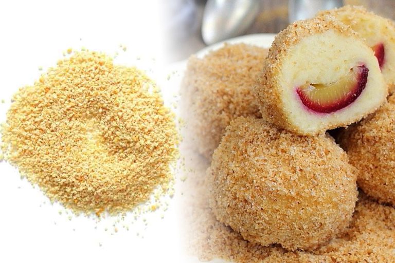 Cu ce să amesteci pesmetul pentru găluștele de prune. Așa vor ieși fragede și cu o aromă mai intensă