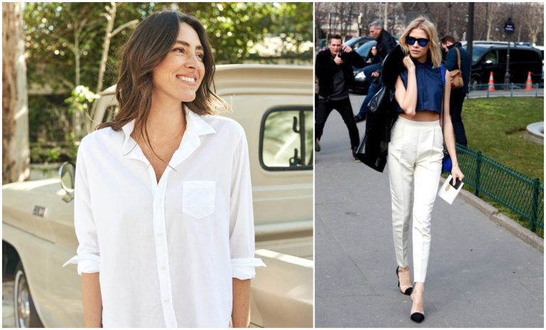 Culoarea surpriză pe care să o porți sub hainele albe. Combinația vestimentară la care nu te-ai fi așteptat