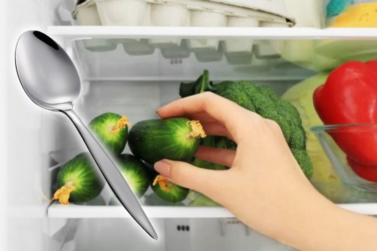 De ce gospodinele iscusite pun o lingură lângă castraveţii din frigider. Efectul e fabulos și neașteptat