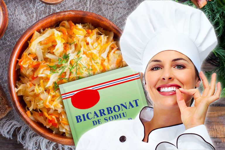 De ce să presari la final bicarbonat de sodiu în varza calită. E secretul extraordinar al bucătarilor de top