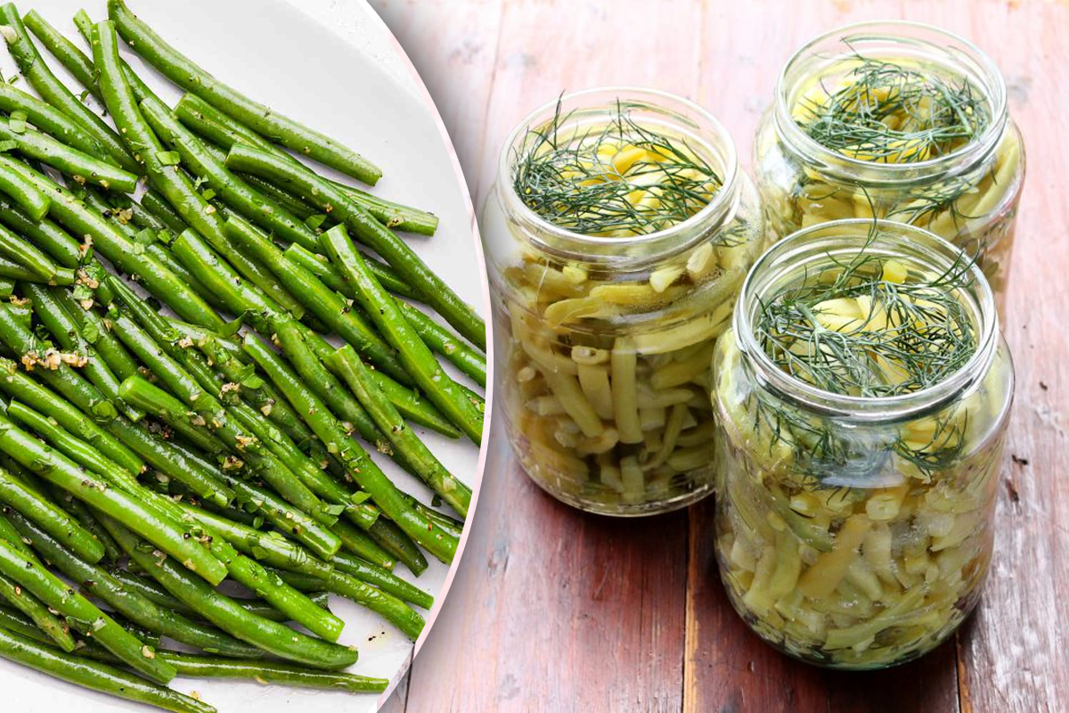 Fasole verde la borcan pentru iarna. Nu are conservant sau aspirina. Secretul ca sa se pastreze excelent si 2 ani