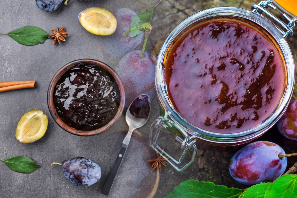 Gem de prune ca la bunica