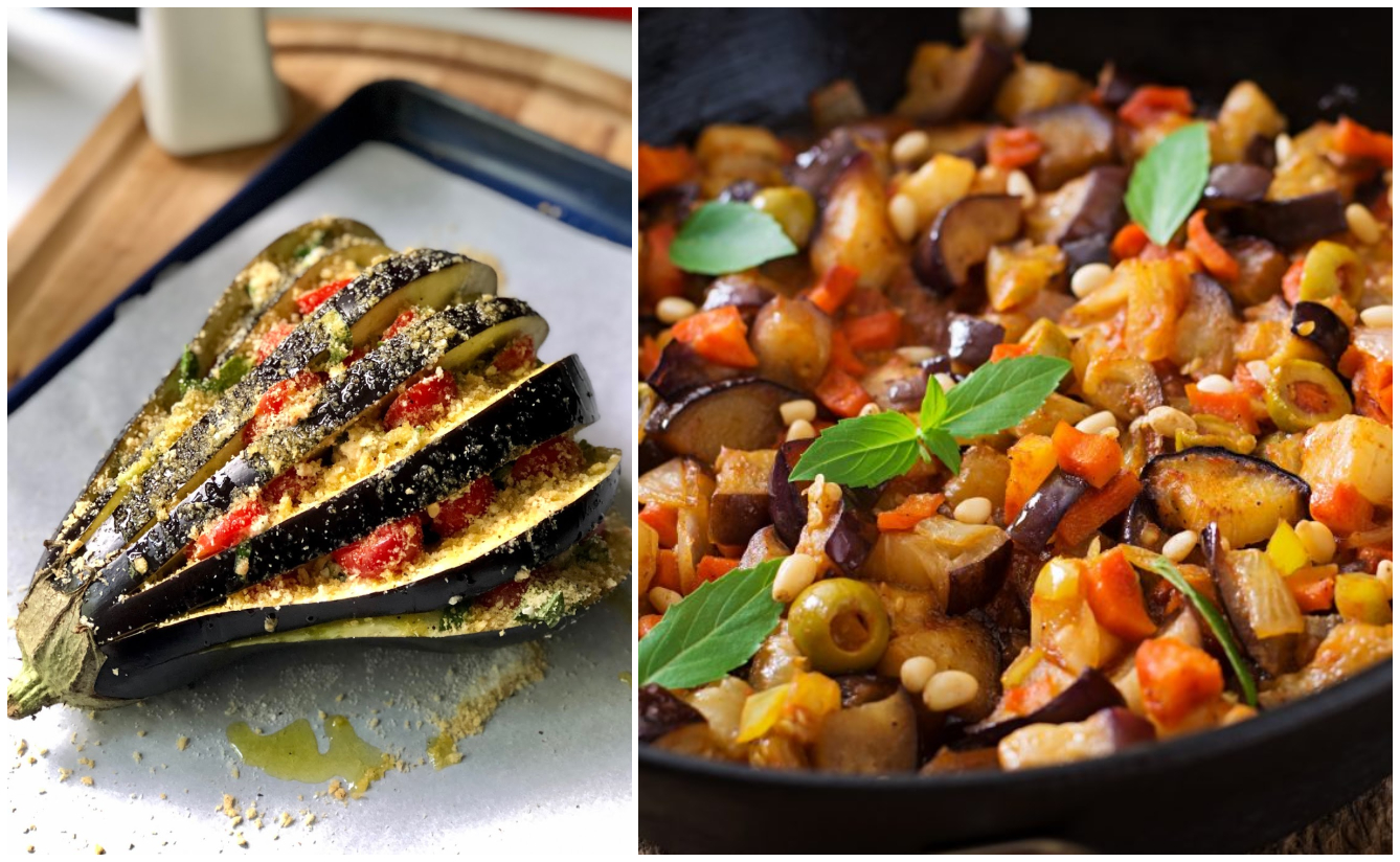 Idei de mâncăruri cu vinete