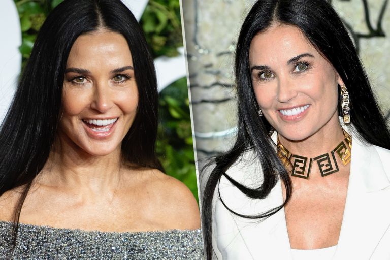 Imagini răvășitoare cu Demi Moore. Cum arată celebra actriță în costum de baie, la 60 de ani. E ireal