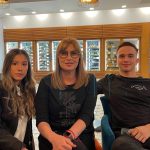 Mariana Pfeiffer, fiul si iubita acestuia