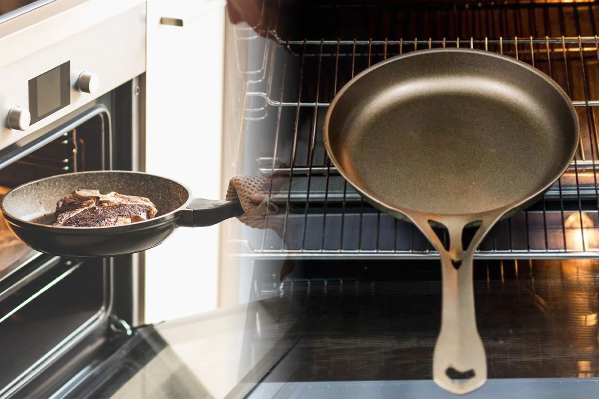 Nu mai depozita tigăile în cuptor