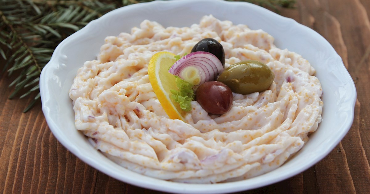 Salată de icre clasică