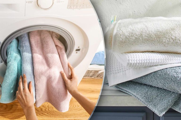 Trucul care elimină mirosul neplăcut al prosoapelor. Aceste două ingrediente banale rezolvă problema încă de la prima spălare