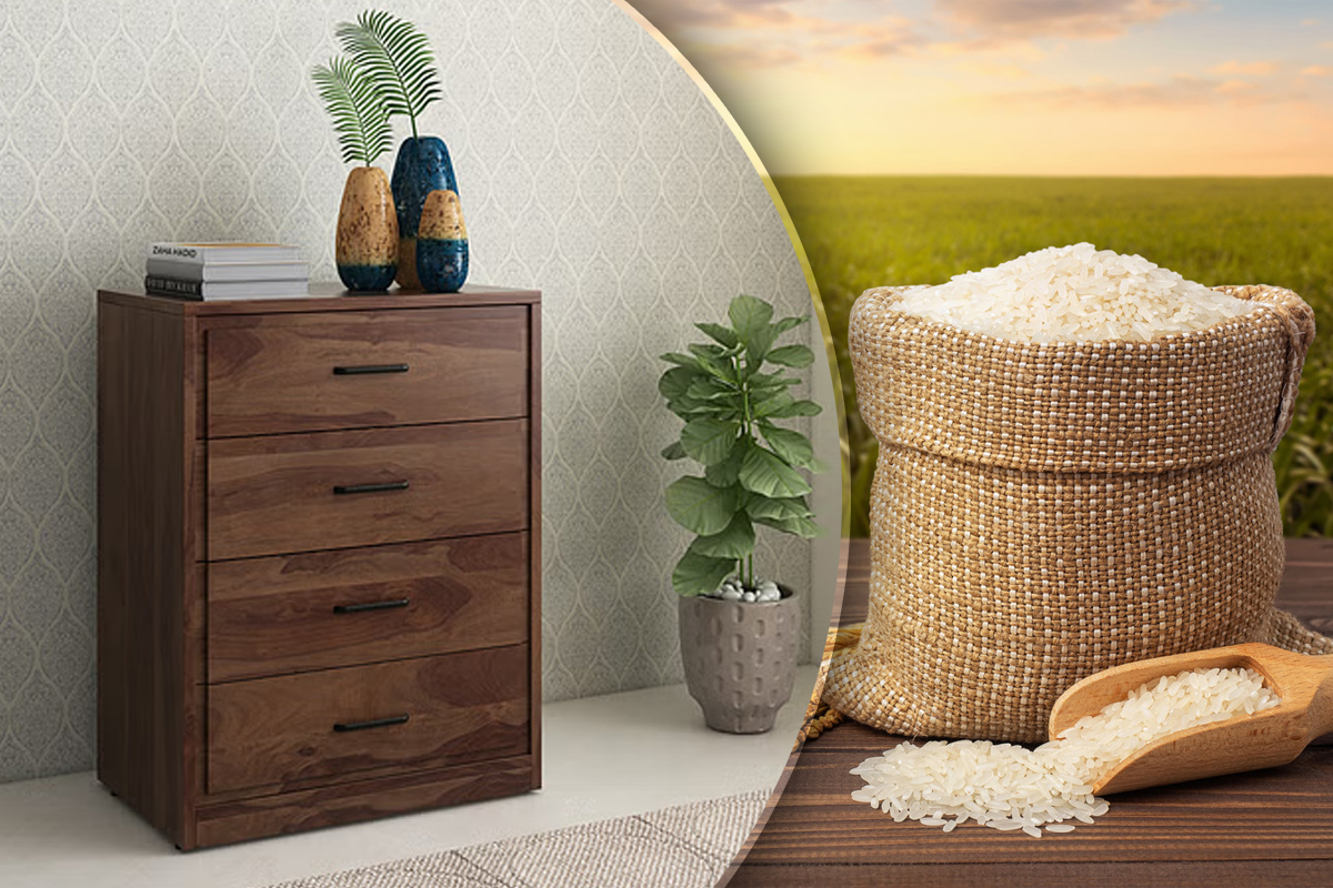 A pus un săculeț cu orez în dulap și a descoperit un truc fabulos. Metoda rezolvă o mare problemă