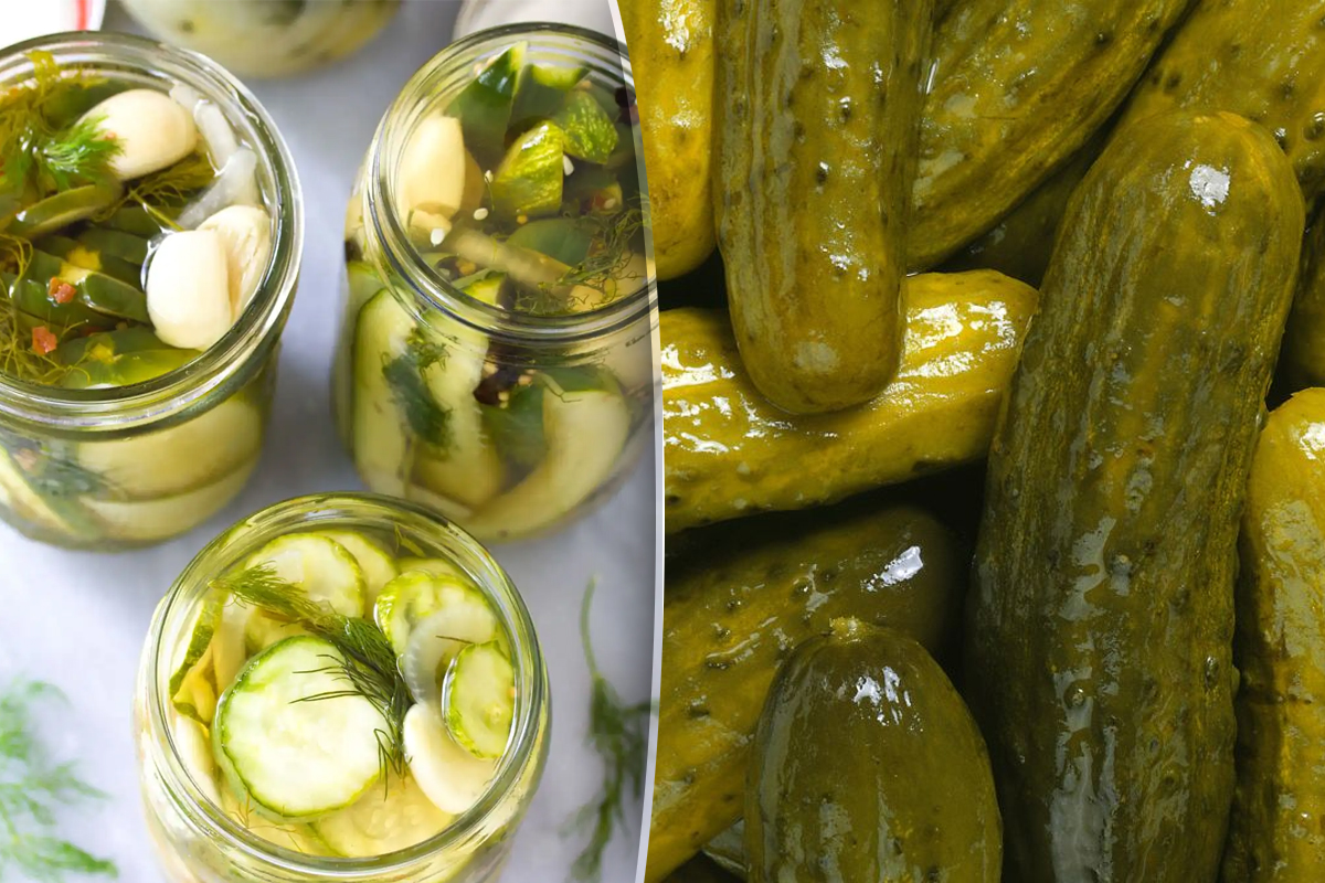 Cand se pun castravetii la murat, de fapt. Trucul pentru a rezista cat mai mult timp peste iarna