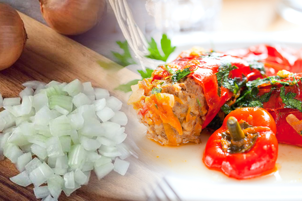 Cata ceapa se pune la ardeii umpluti, de fapt