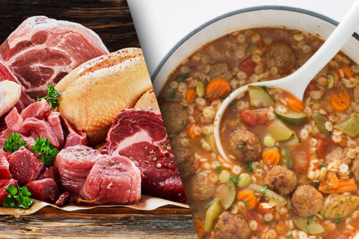 e fel de carne se folosește la perișoare, de fapt. Secretul pentru o aromă desăvârșită, așa vor ieși pufoase și gustoase