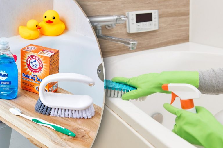 Ce să pui în apa cu care speli cada pentru a o albi. Trucul eficient care o face să arate ca nouă