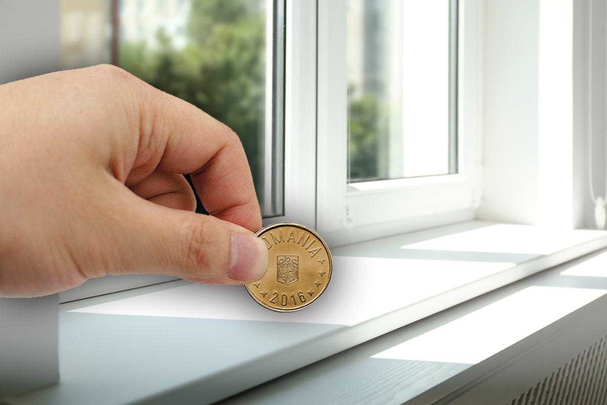 Ce se intampla daca pui 7 monede langa geam