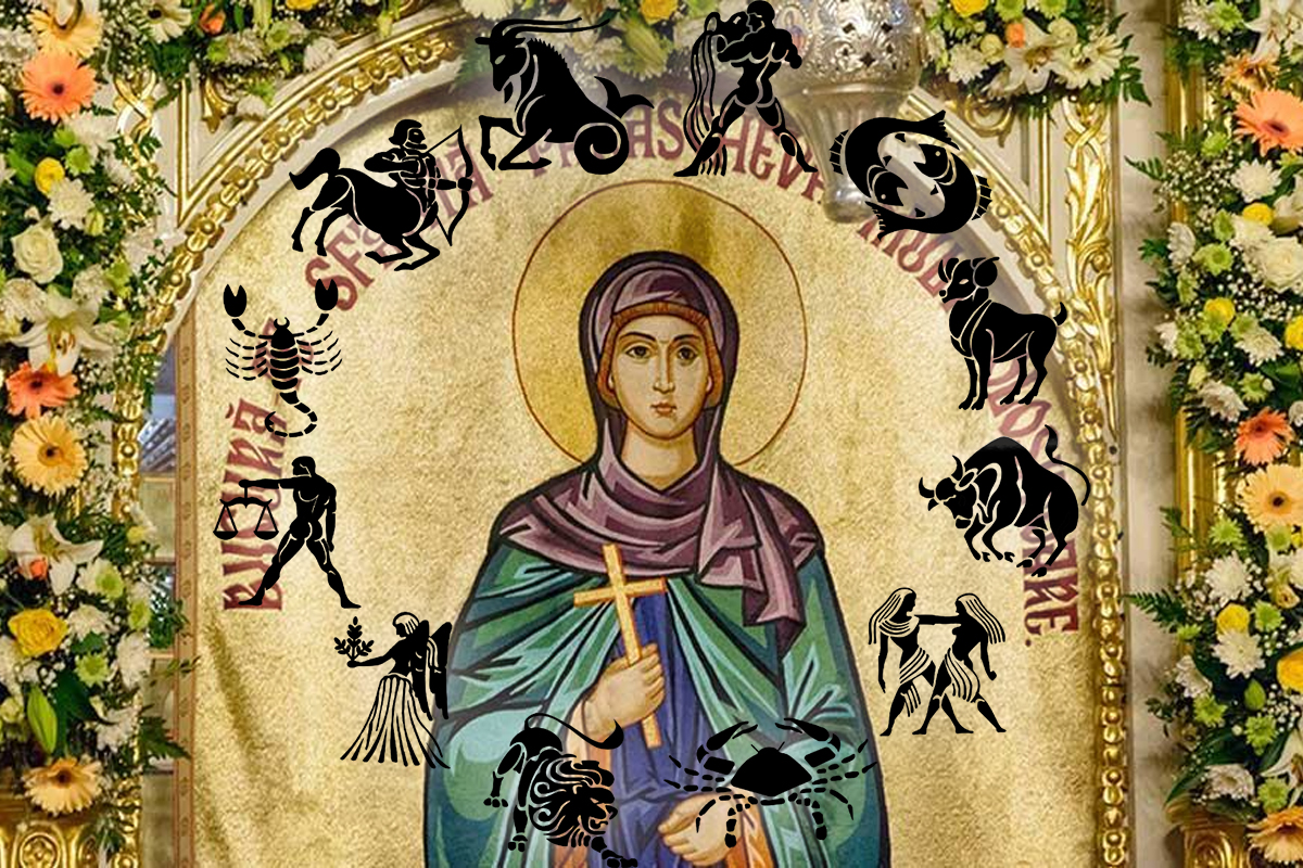 Cele 3 zodii ocrotite de Cuvioasa Parascheva toata luna octombrie