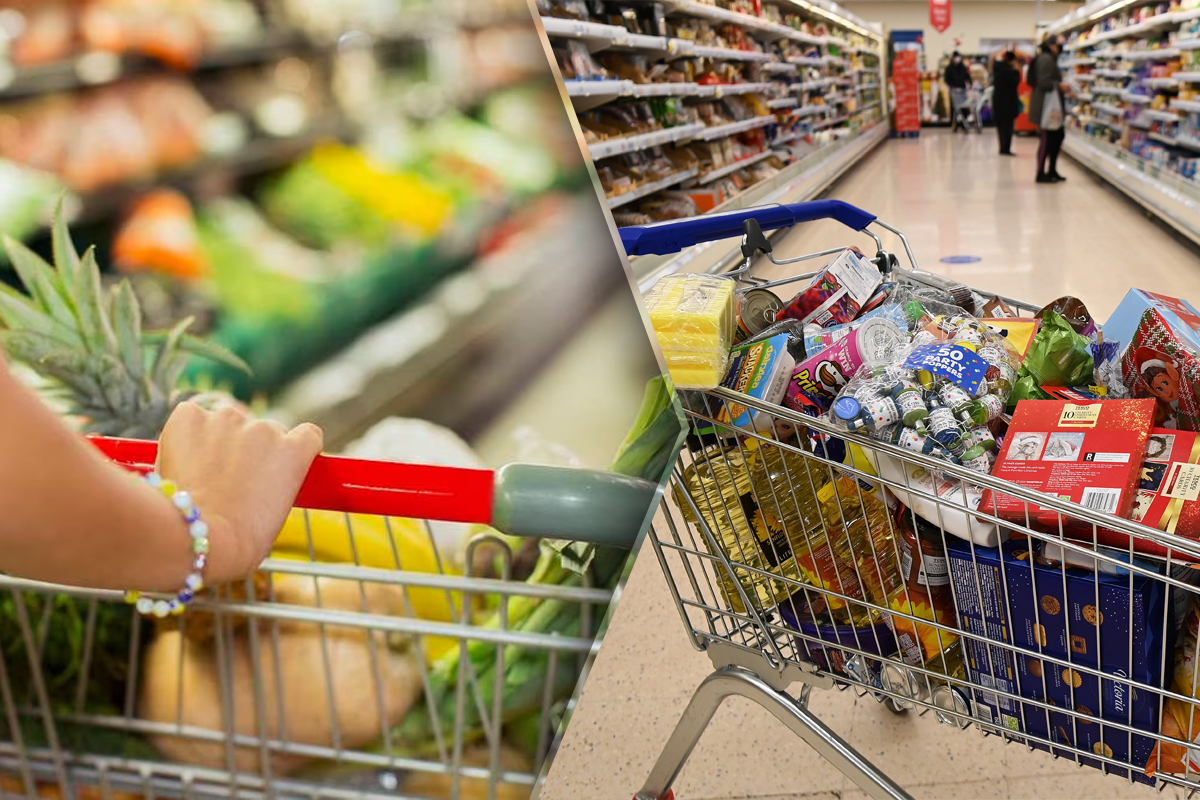 Compartimentul secret din carucioarele de la supermarket