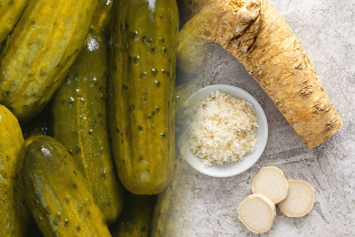 Cu ce se poate înlocui hreanul la murături