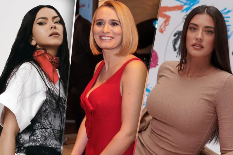 Cum arătau Andreea Esca, Inna și Antonia, în prima zi de școală.  „Eram aşa de mică încât îmi puneam caiete pe scaun, sub mine, ca să ajung la masa de scris”. Imagini de colecție