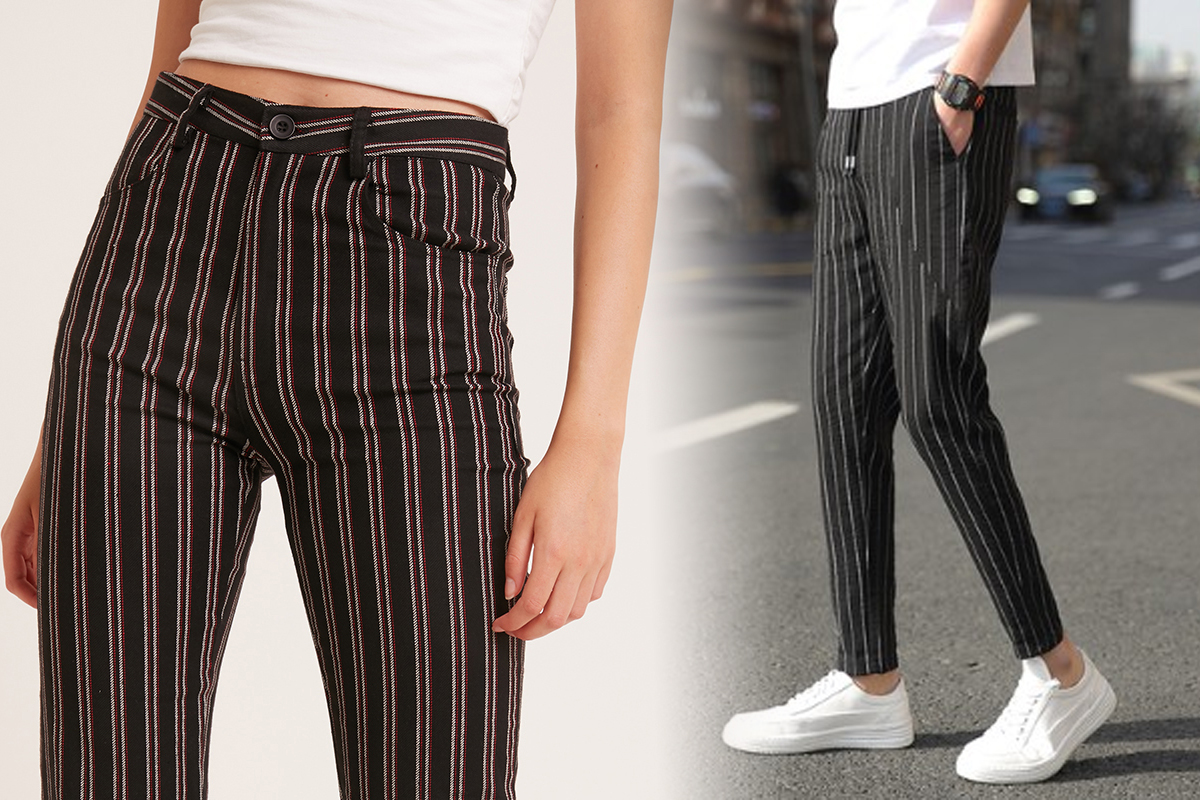 Cum sa porti cu stil pantalonii in dungi