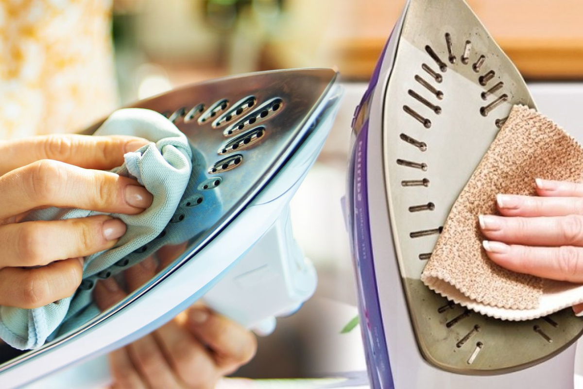 Cum si cu ce se curata fierul de calcat