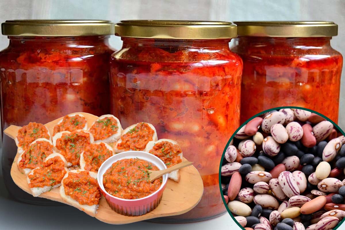 De ce fermenteaza zacusca de fasole. Greseala care ii strica tot gustul, si gospodinele cu experienta o comit