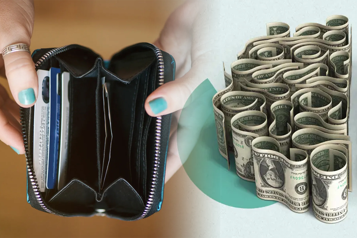 De ce sa tii mereu o bancnota impaturita triunghi in portofel