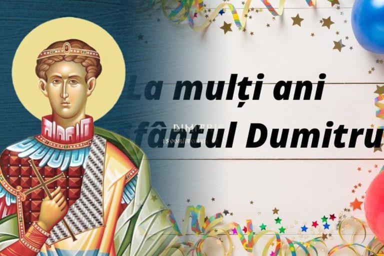 Mesaje de La mulți ani de Sfântul Dumitru 2023. Cele mai frumoase urări pentru cei care își serbează onomastica