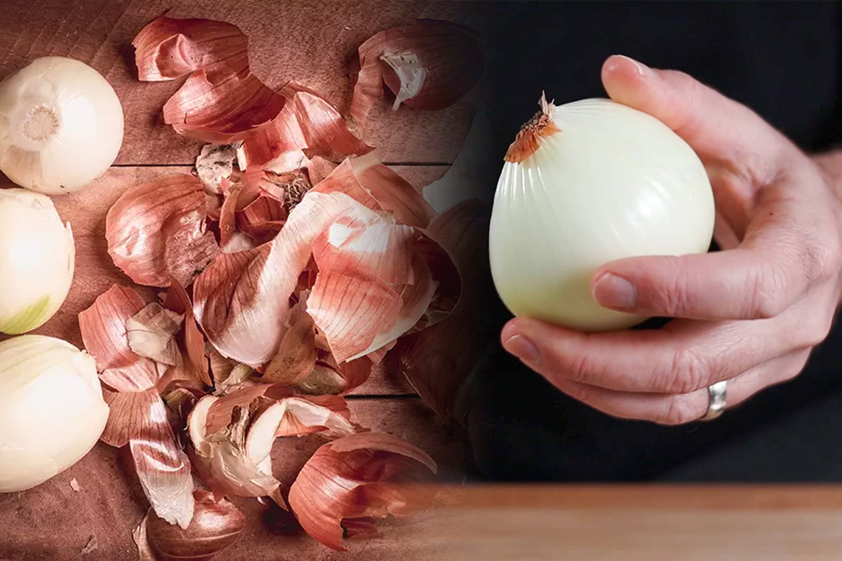 Nu mai arunca la gunoi cojile de ceapa